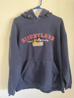 Vintage Disneyland Embroidered Sweatshirt 1955 Size XXL